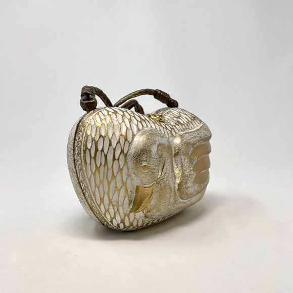 Vintage Timmy Woods Handmade Crossbody Swan Purse Beverly Hills Collection - Picture 2 of 14